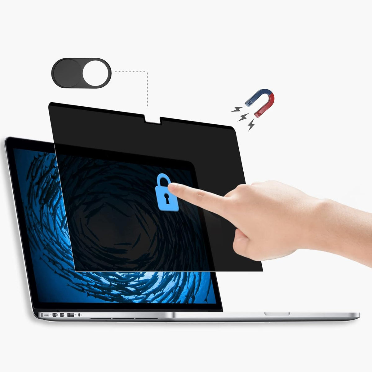 Magnetic Privacy Screen Filter for MacBook Pro 16 inch M6827