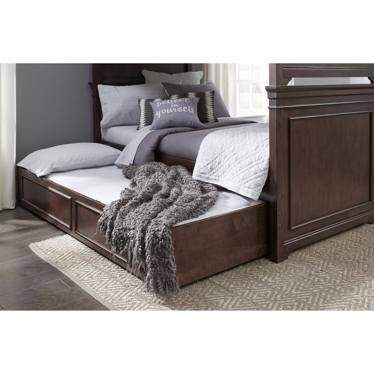 Warm Cherry Kids Trundle/Storage Drawer Y840