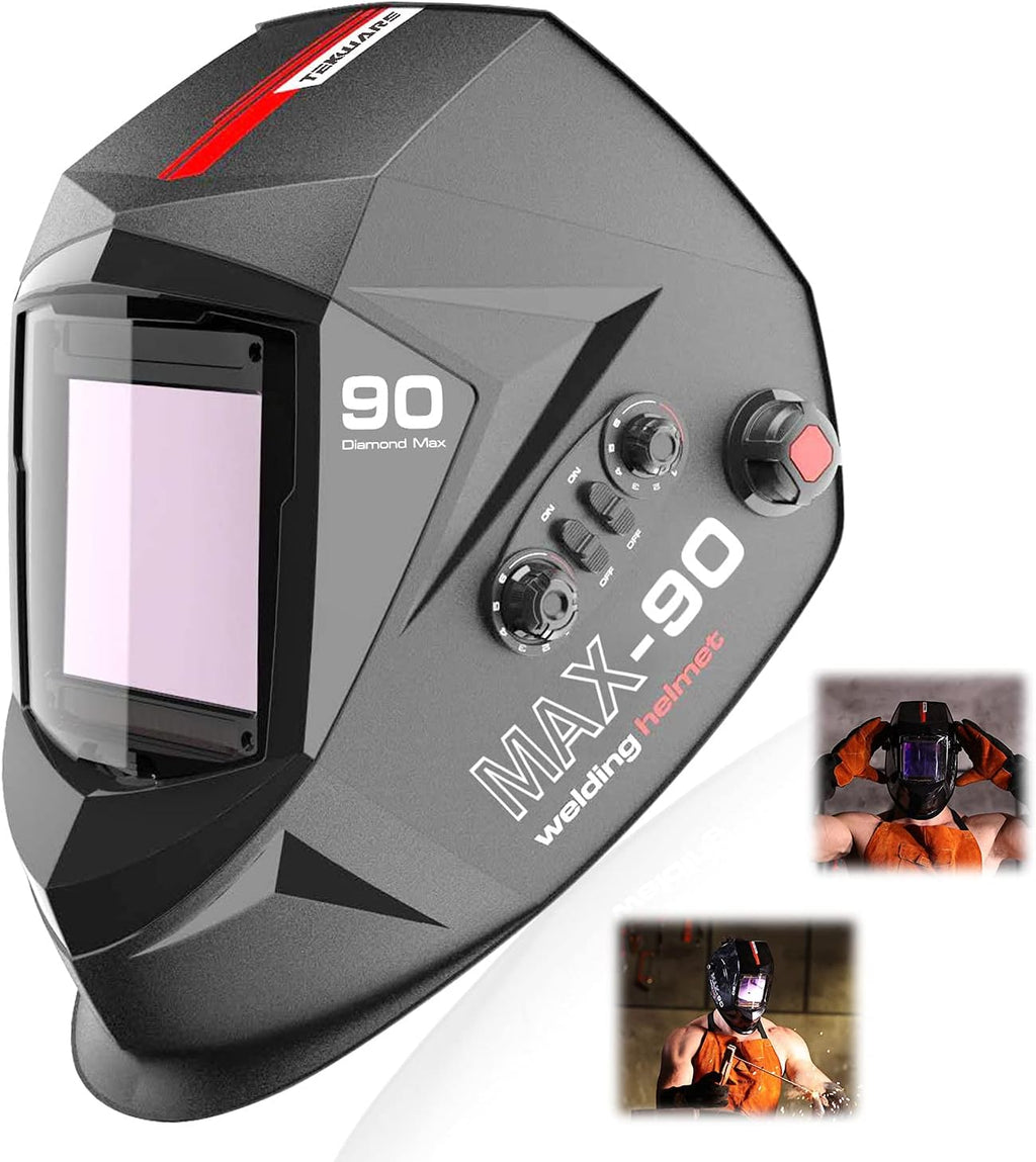 Welding Helmet Auto Darkening with 4 Arc Sensor Variable Shade V57793