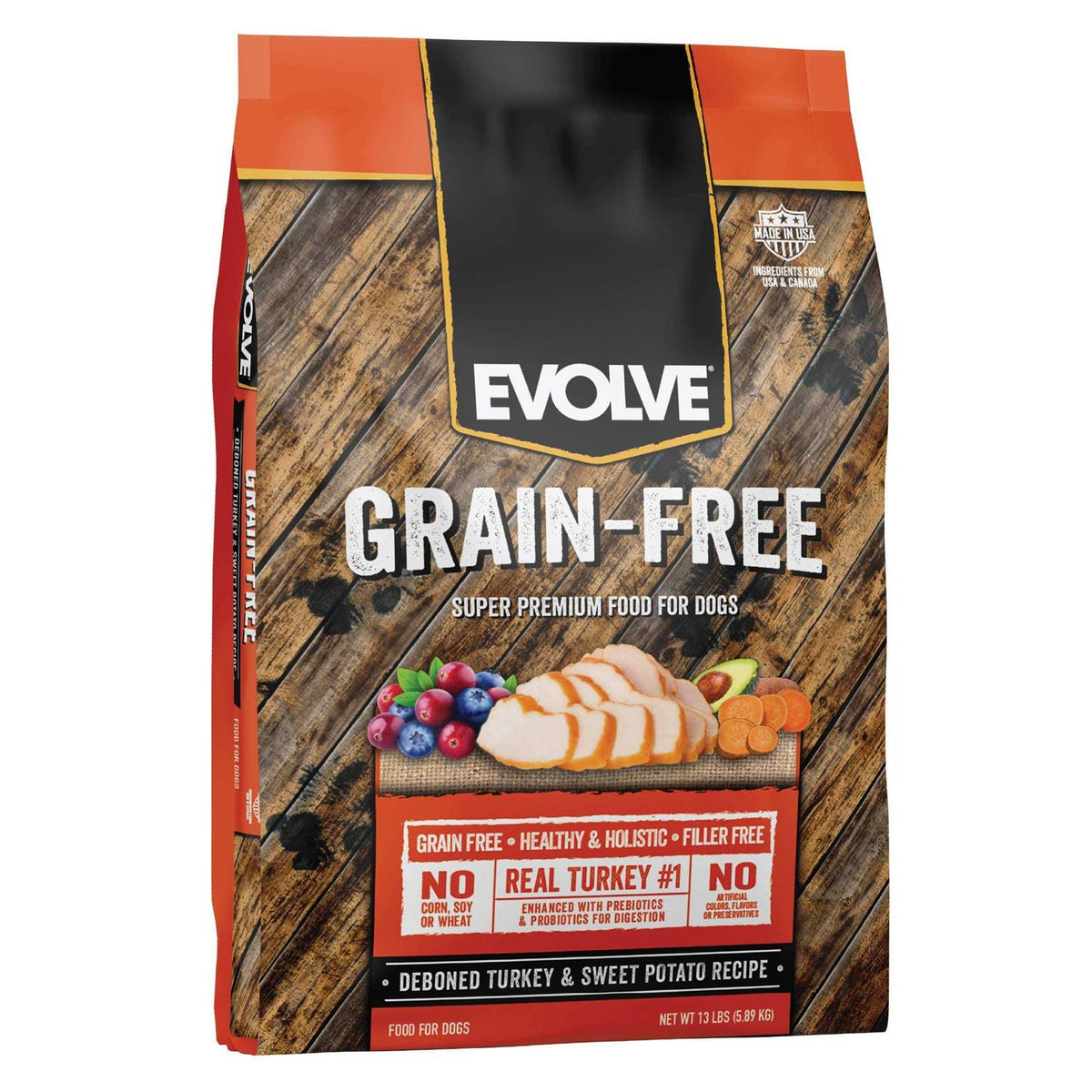 Grain Free Turkey and Sweet Potato Dog Food J6698
