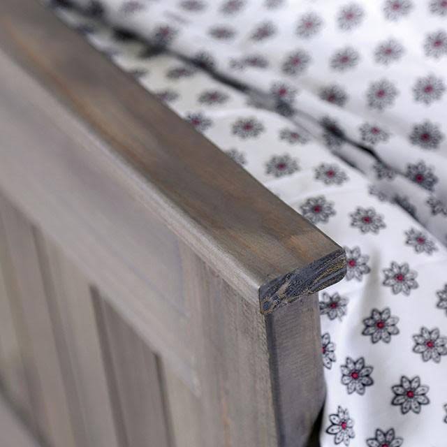 Weathered Gray Twin Bed E315954