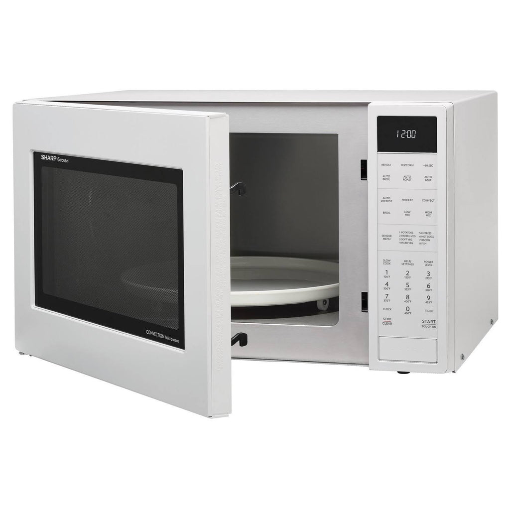Countertop Convection Microwave Oven 1.5 CU. FT. 900W Matte White D3126