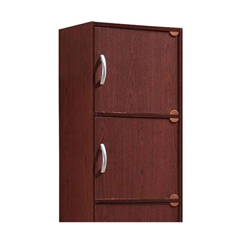 Modern 5-Shelf 5-Door Bookcase C504828
