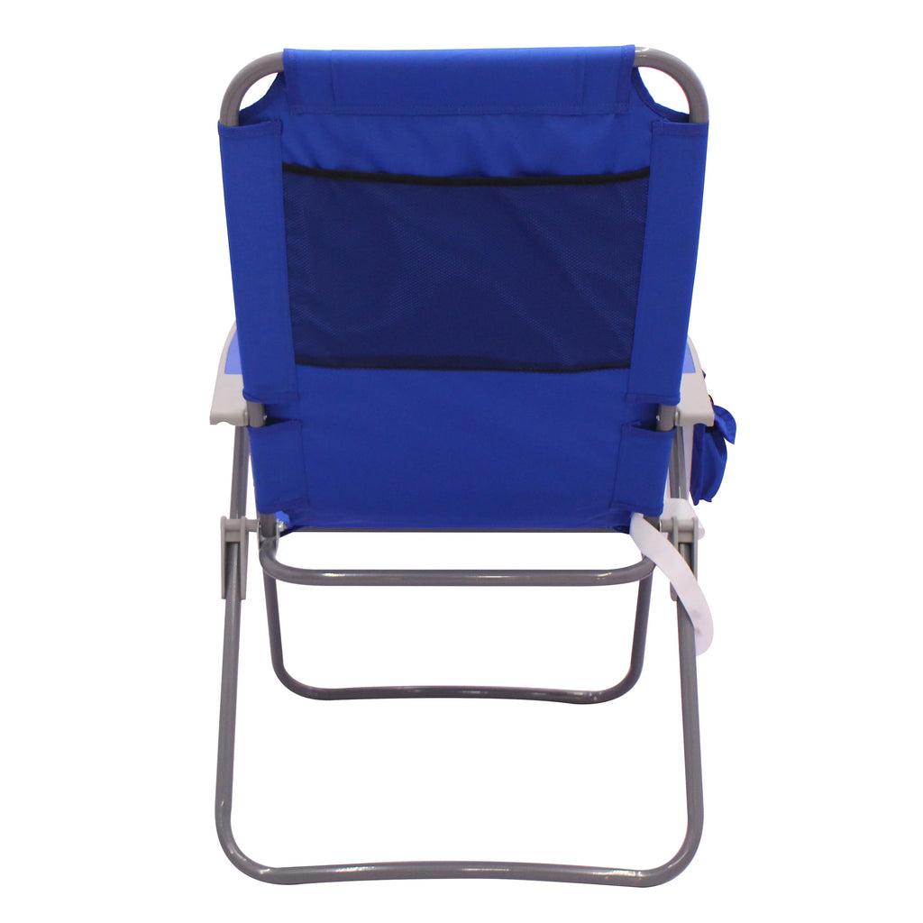 Blue 4-Position Oversize Beach Chair J5193