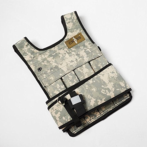 Adjustable Weighted Vest With Shoulder Pads N701