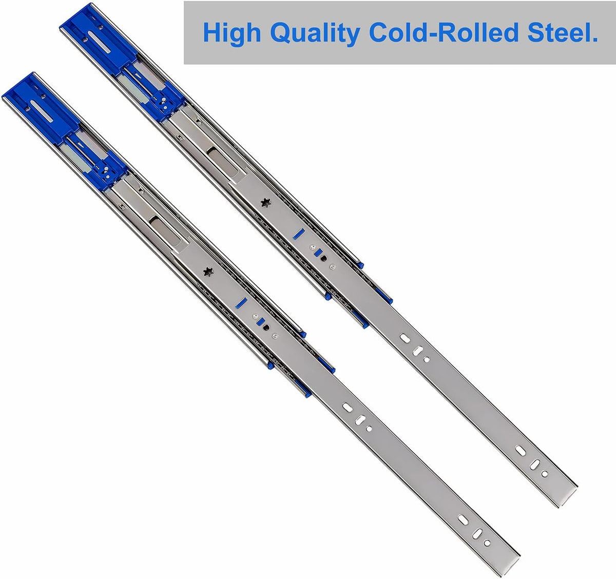 10 Pairs 20 Inch Soft Close Ball Bearing Drawer Slides M8420