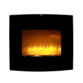 Black Wall Mounted Electric Fireplace R841498
