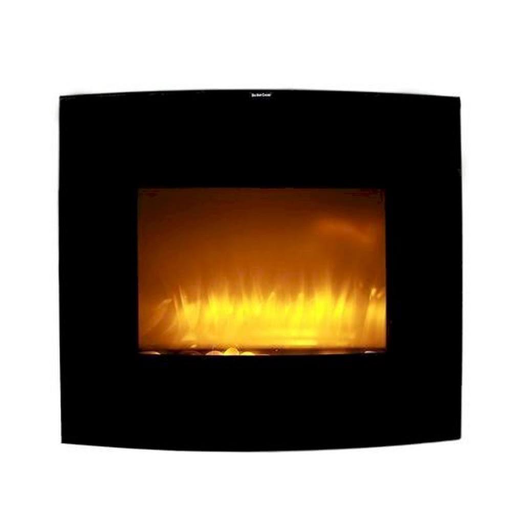 Black Wall Mounted Electric Fireplace R841498