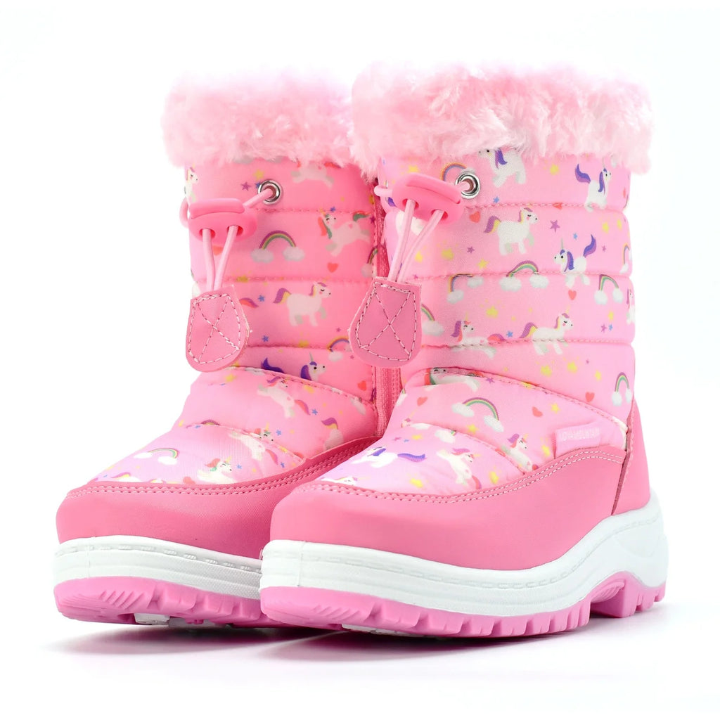Little Kids Winter Snow Boots D5419