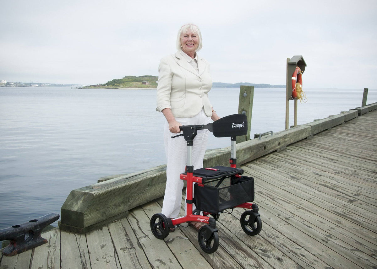Red Rollator S8084