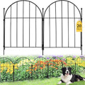 10 Pack Metal No Dig Garden Fence 11FT x 17inch Z514