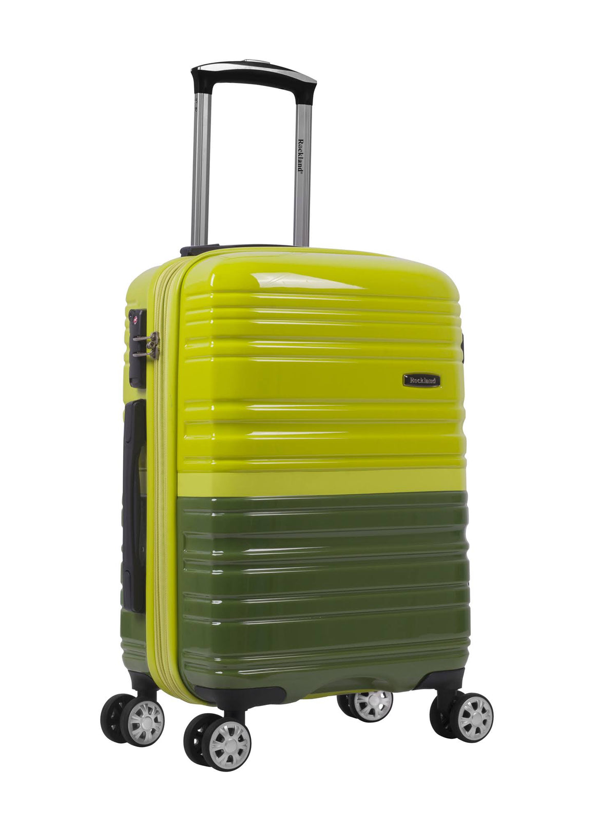 Green Expandable Polycarbonate Carry-On P26844