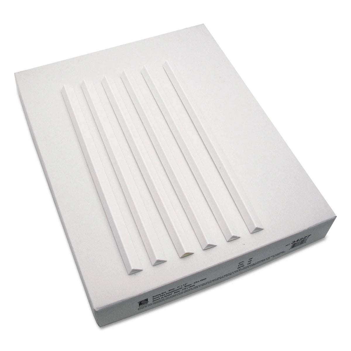 Binding Bars, White, 100/Box H4543