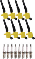 Heavy Duty Ignition Coil Pack and Platinum Spark Plug Set of 8 F152
