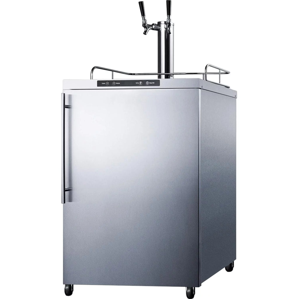 24-Inch Double Tap Beer Dispenser F589567