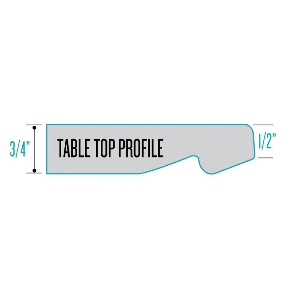 42 in. Tall Indoor & Outdoor Table with 32 x 32 in. Square Top G630