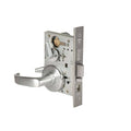 Mortise Lock with Deadbolt, Satin Chrome Finish A14390