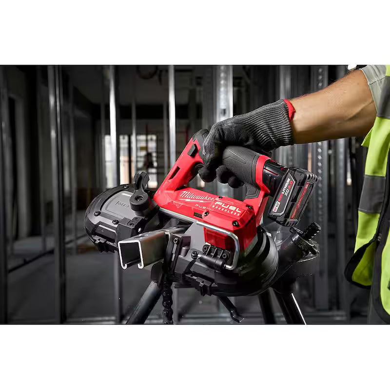 12-Volt Cordless Compact Band Saw Kit with 5.0 Ah Battery S159