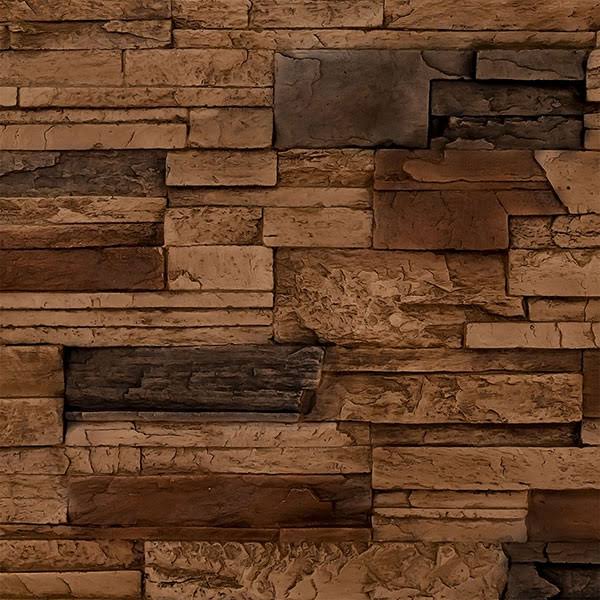 48x22W x 25x22H x 1 1/2x22D Faux Stone Siding Panel O319085