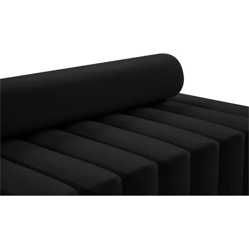 Black Velvet Chair A305