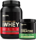 Double Rich Chocolate Whey Protein Isolate 2 Lbs and Unflavored Micronized Creatine Monohydrate Powder 300 Grams E40162