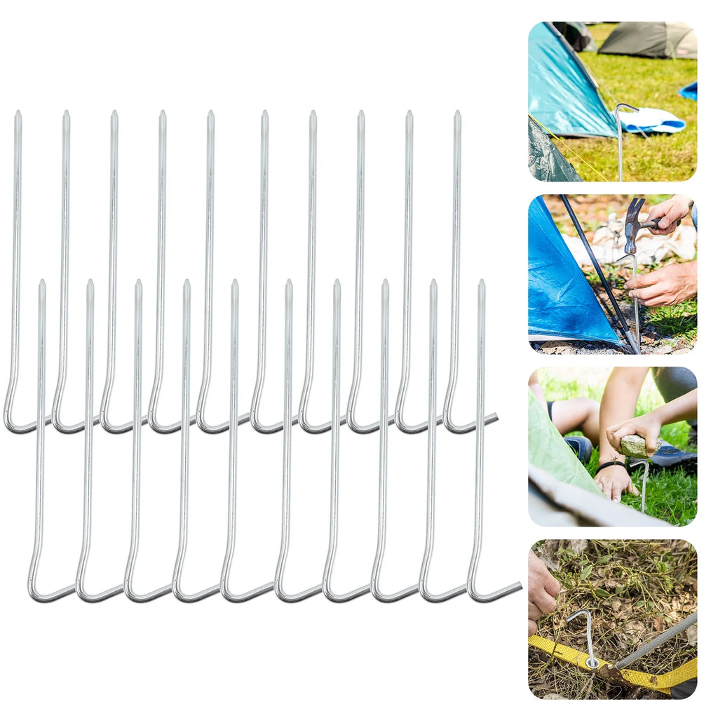 1 Set of Aluminum Tent Stakes G25636