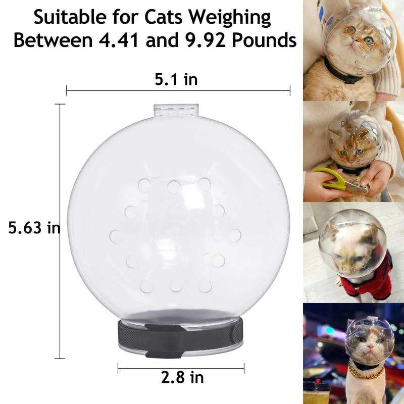 Transparent Breathable Cat Muzzle M Size S1188