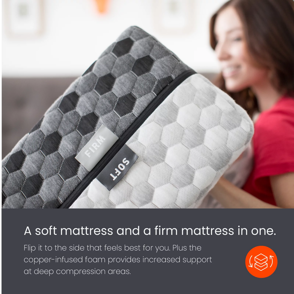 Queen Copper Infused Memory Foam Mattress D99588
