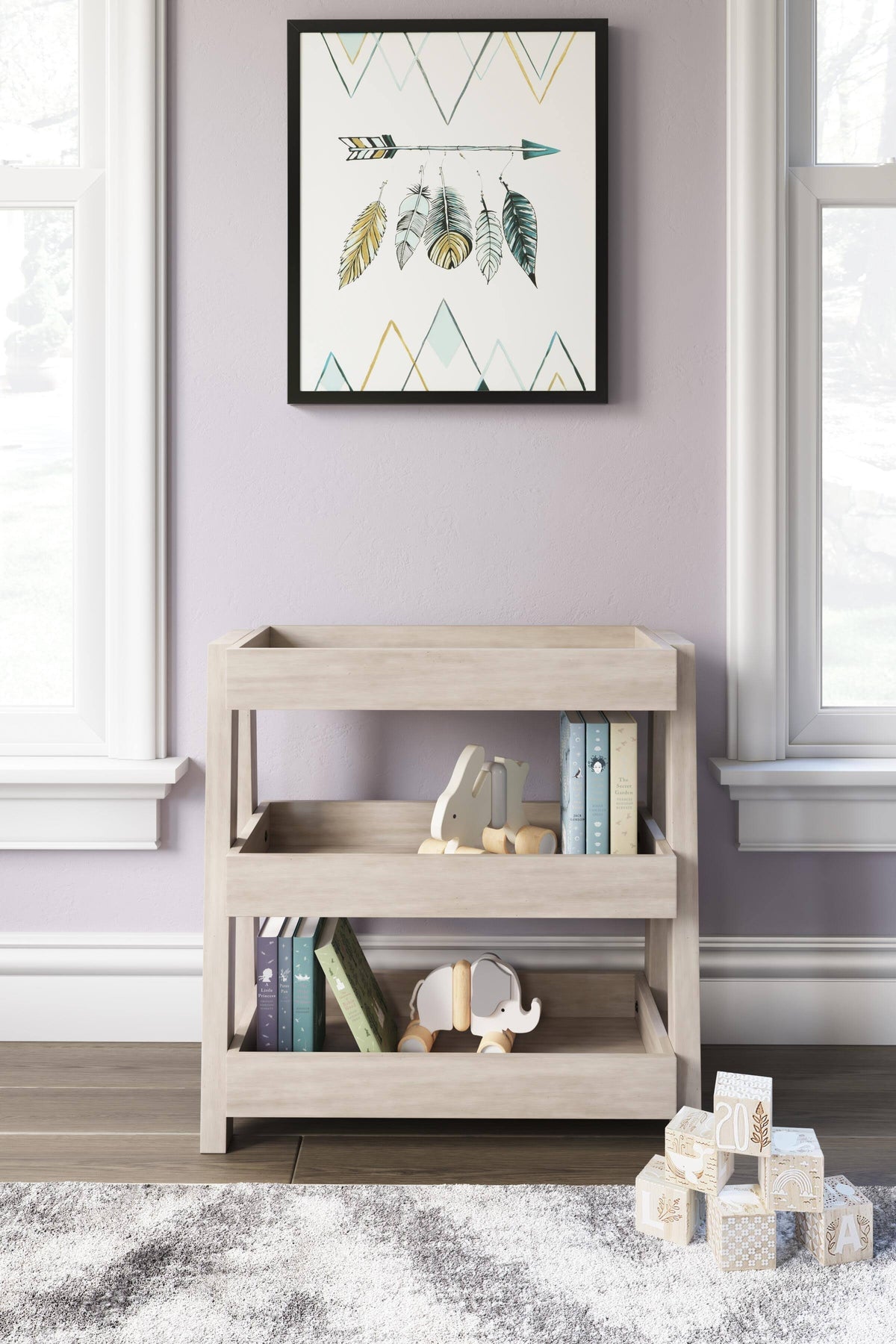 Shelf Accent Table Q706
