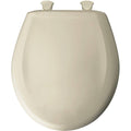 Slow-Close Round Plastic Toilet Seat Z921