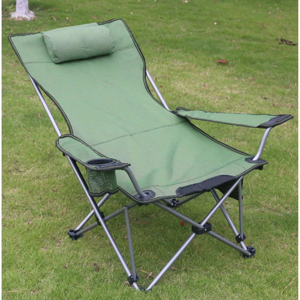 Green Set of 2 Camping Chair V889696