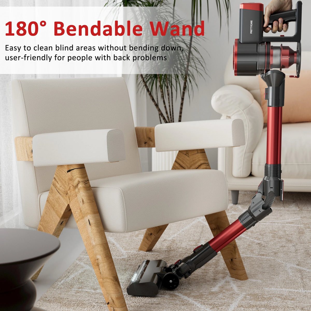 Cordless Stick Vacuum Cleaner Lightweight M262