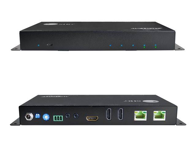 HDMI 2.0 4K HDR 1x2 Splitter HDBaseT Extender with Auto-scaling W53402