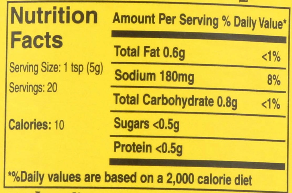 Mustard, 3.5-Ounce Glass Jar, Pack of 8 A115870