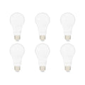 A19 LED Light Bulbs 60 Watt Equivalent 9W E26 Soft White 2700K Dimmable 6-Pack X59459