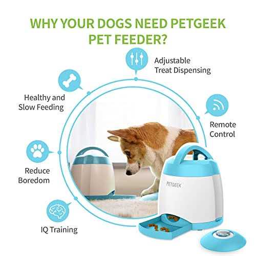 Automatic Pet Feeder Treat Dispenser Dog Toy J8702