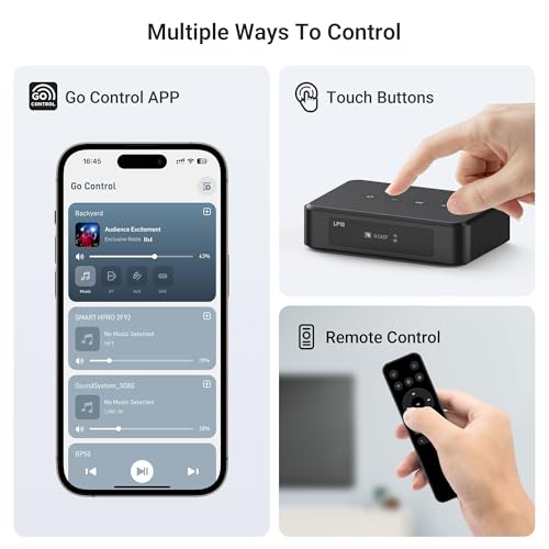 Wireless Music Streamer with 5G WiFi and Bluetooth T386975