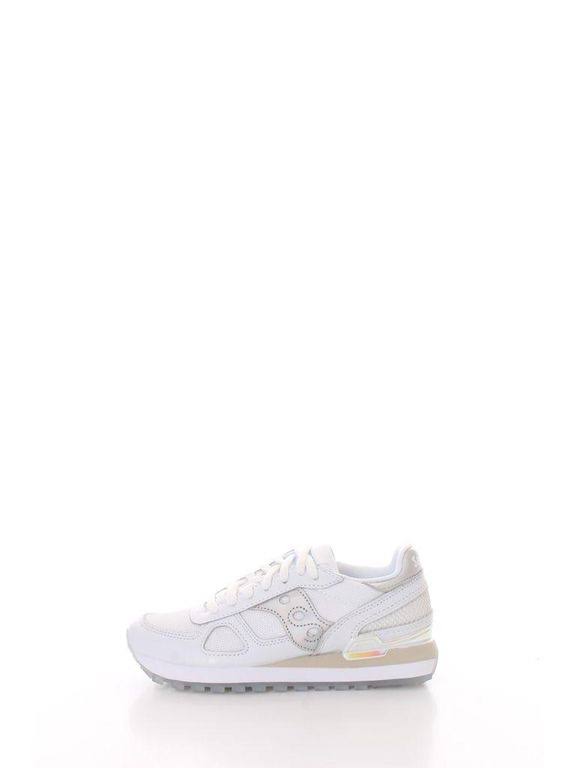 White Iridescent Saucony Shadow Original B336