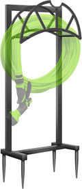 Freestanding Heavy Duty Black Hose Holder N242524