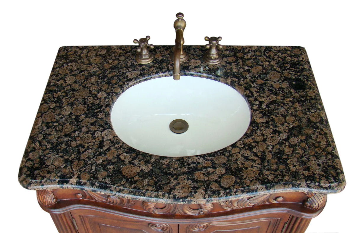 32" Brown Bathroom Vanity J34868