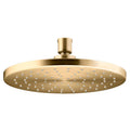 Moderne Brushed Gold Round Rainhead I128555