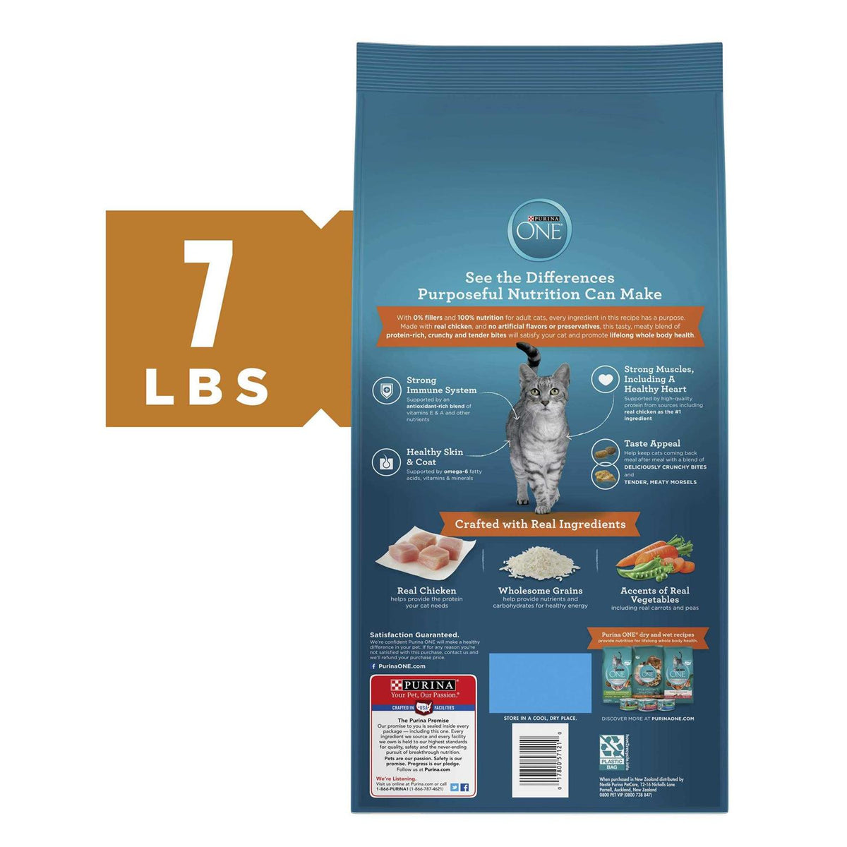 Dry Cat Food With Real Chicken P91511