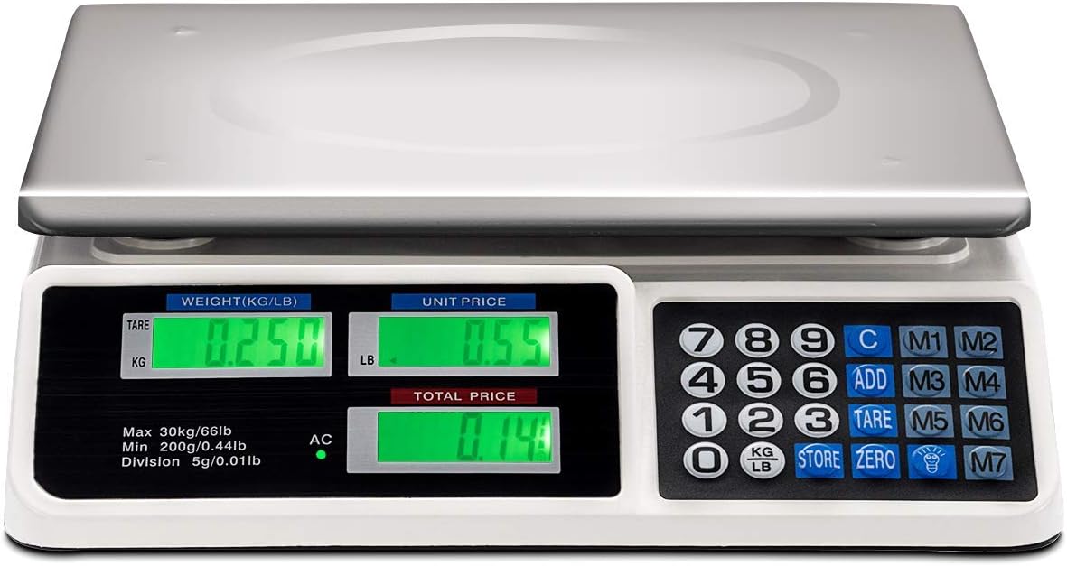 66 LB Digital Scale Pack of 2 W640269