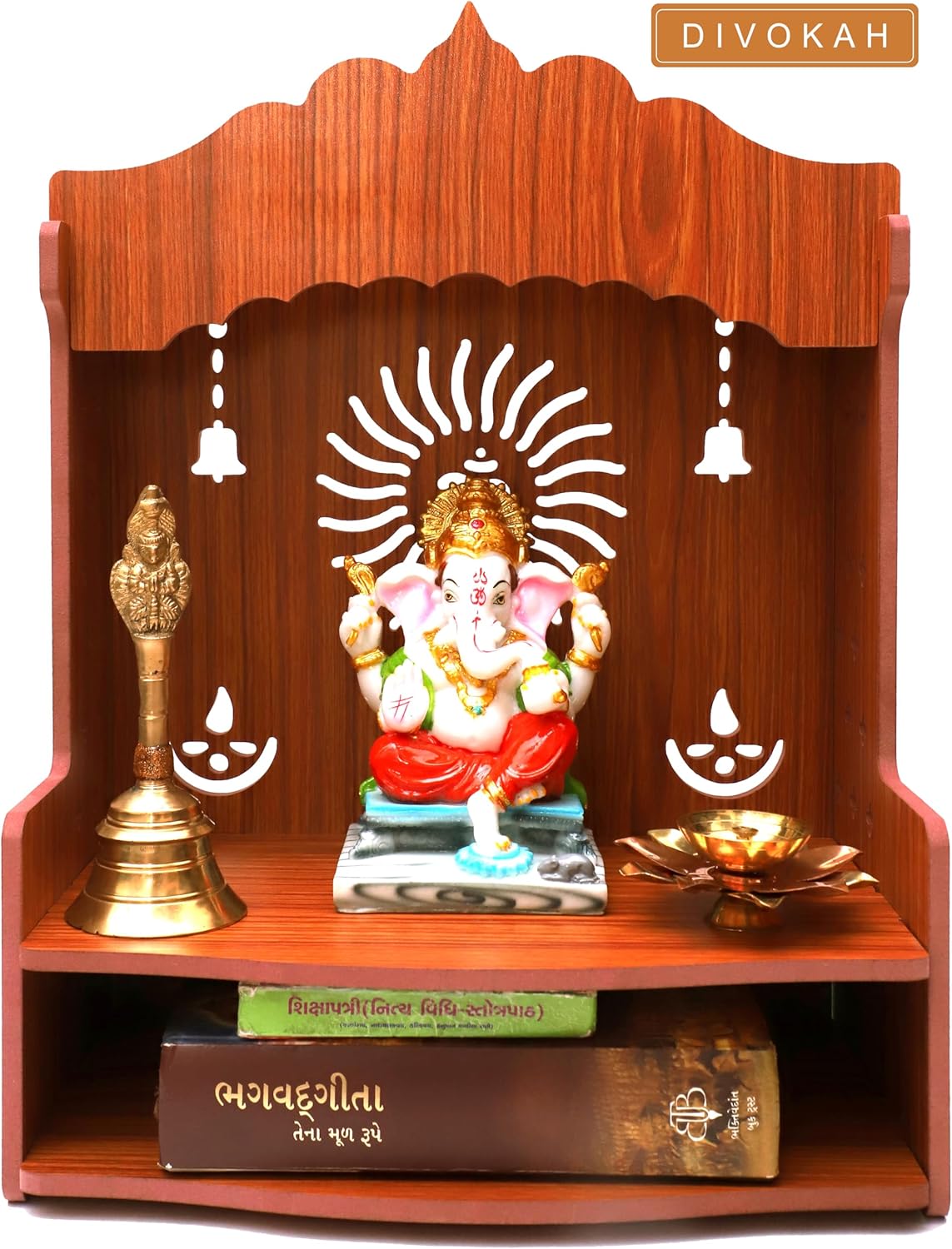Mdf Wooden Wall Mounted Temple Z9411