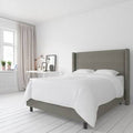 California King Gray Bed T347167