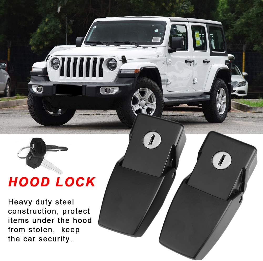 Hood Latches Kit with Keys Pack of 2 R720