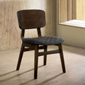 Set of 4 Curved Back Side Chairs X879149