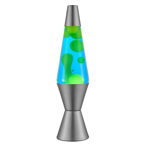 14.5" Yellow/Green Wax and Blue Liquid Motion Light H41717