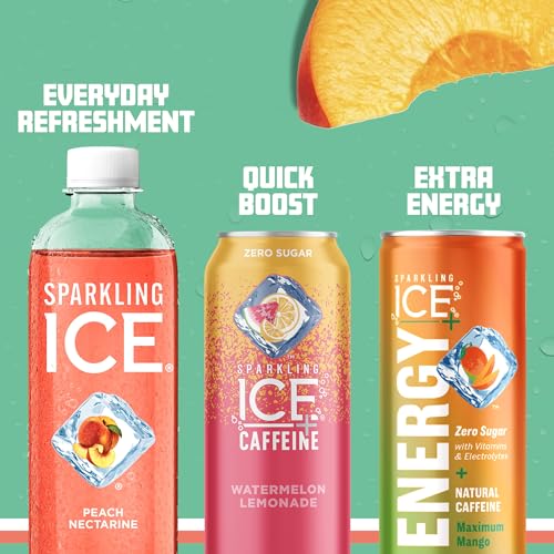 Zero Sugar Black Raspberry Sparkling Water, 17 fl oz Bottles (Pack of 12) C440878