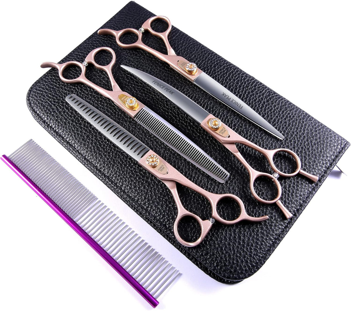 8'' 440C Stainless Steel Dog Grooming Scissors N1468